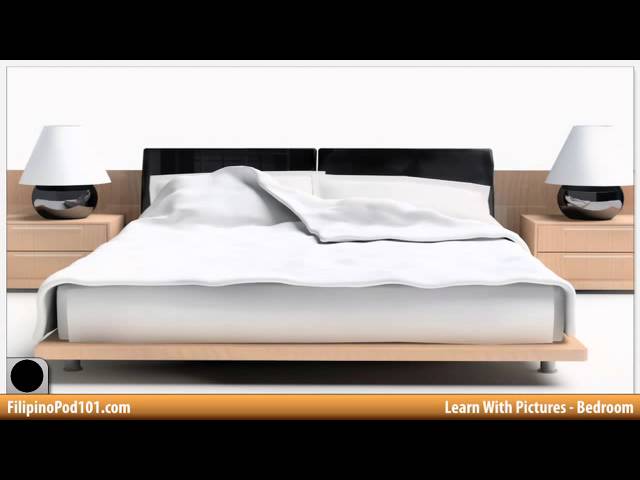 Learn Filipino with Pictures - In the Bedroom
