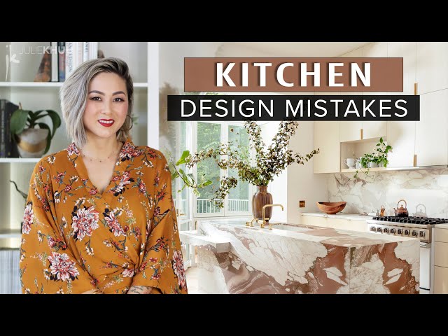 COMMON INTERIOR DESIGN MISTAKES + How to Fix Them | KITCHEN Dos and Don'ts