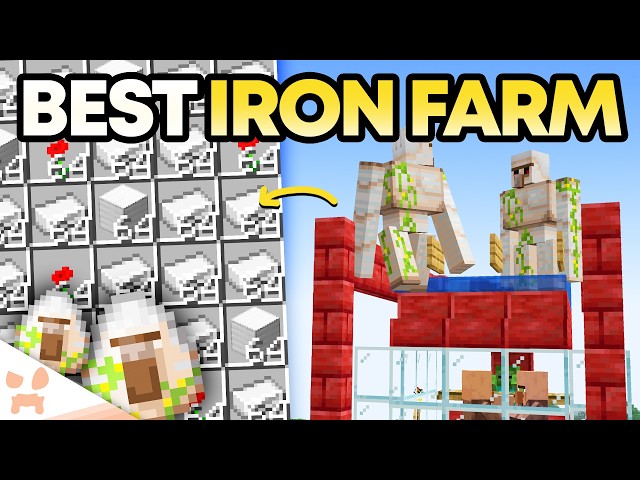 NEW BEST & EASIEST IRON FARM IN MINECRAFT 26.3+ IS HERE!
