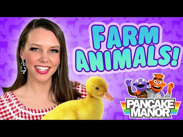 Farm Animals for Kids and Toddler Learning - Old MacDonald Had a Farm and More!
