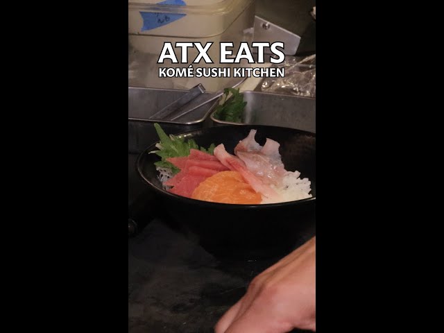 Fresh sushi in Austin at KOMÉ