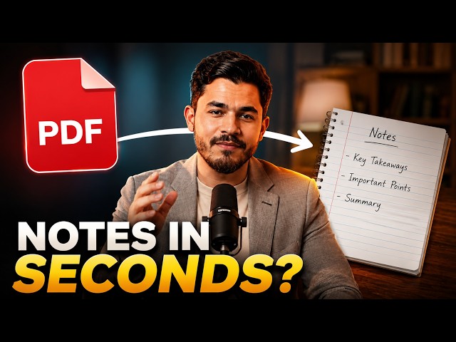 Best AI Tools to Turn PDFs Into Study Notes