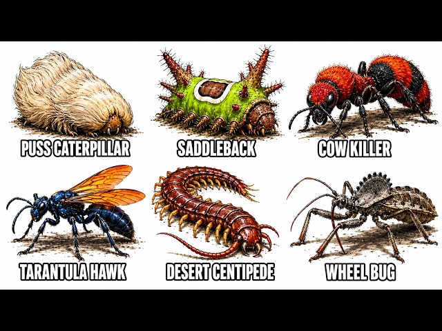 Every Bug You Should NEVER Touch Explained in 8 Minutes
