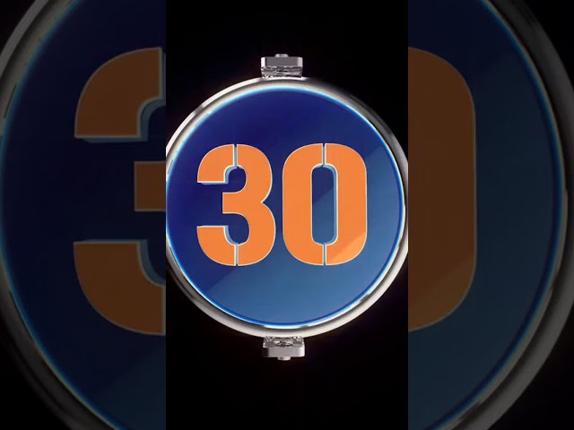 Countdown from 30 seconds