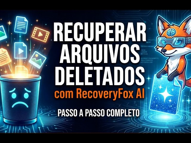 How to Recover Deleted Files with RecoveryFox AI (Complete Step-by-Step Guide!)