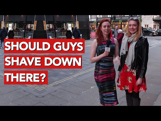 Should guys shave down there?