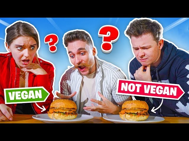 VEGAN vs MEAT CHALLENGE with CLICK!