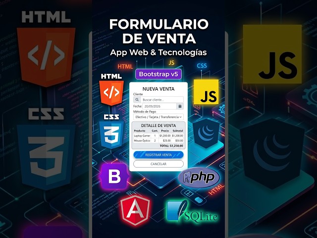 App Web de Punto de Venta con Bootstrap, AngularJS, PHP y SQLite Parte 15