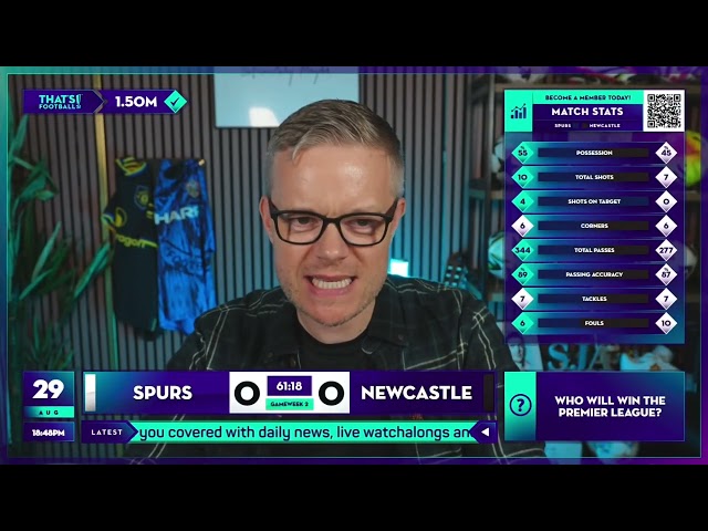 GOLDBRIDGE Best Bits | Spurs 0-2 Newcastle