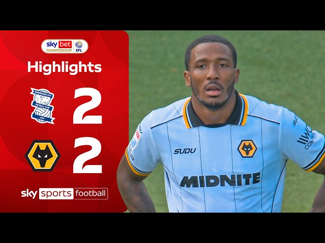 FREAK own goal rescues a point for Blues! 😮 | Birmingham 2-2 Wolves | EFL Highlights