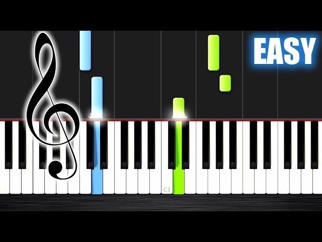 Scarborough Fair - EASY Piano Tutorial by PlutaX