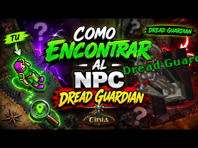 Where to find the Dread Guardian NPC #tibia #tibiadevovorga #tibiaevent #tibiabosses #tibiagame