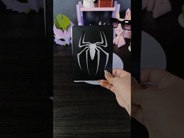 I 3D printed this Spider-Man inspired design 🕷️🔥 #viral #diy #shorts