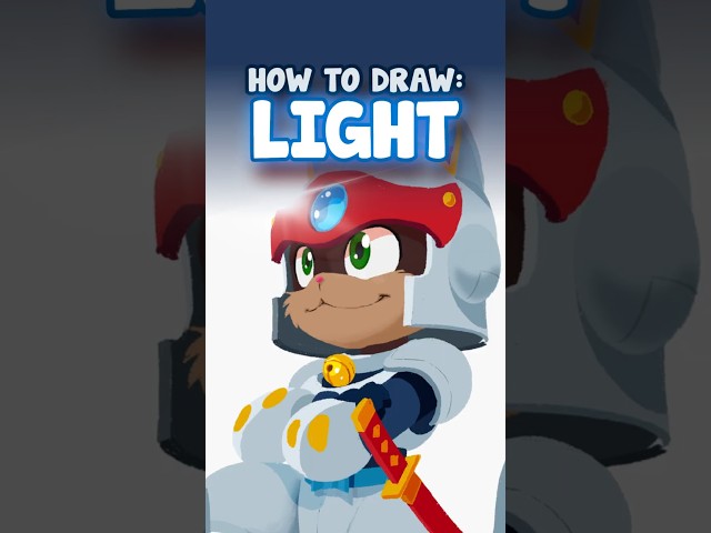 How to Draw Light - Tips and tutorials you NEED to watch #characterdesign #digitalart #arttips