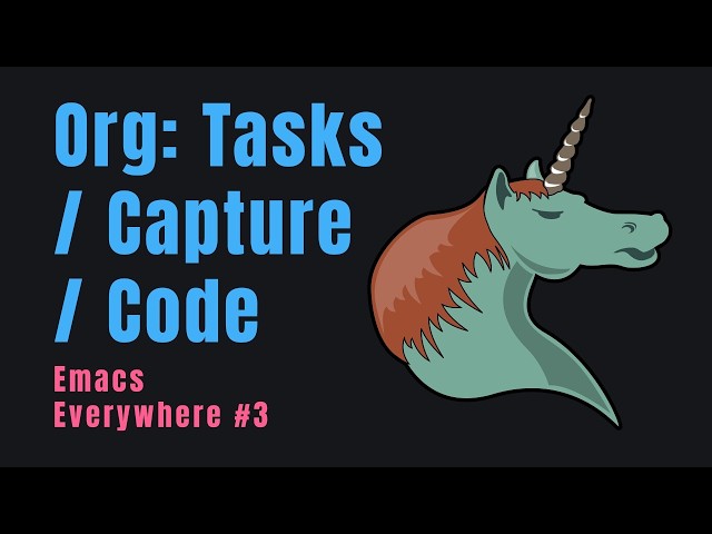 How I Actually Use Org Mode - Emacs Everywhere #3