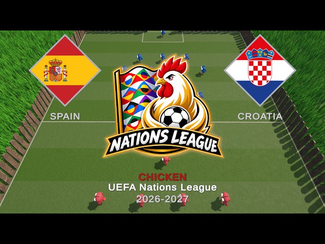 Spain vs Croatia | UEFA Nations League - Matchday 2 | Chicken Prediction