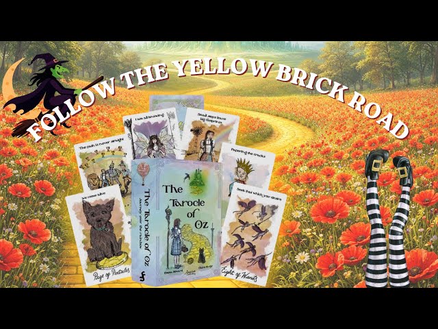 Follow the yellow brick road to “The Tarocle of Oz tarot” #tarot #wizardofoz 
