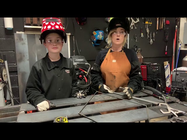 DIY Welding Activity for Mini-Welders: Diamond Shelf