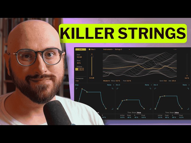 Ableton's Wavetable makes great modern synth strings