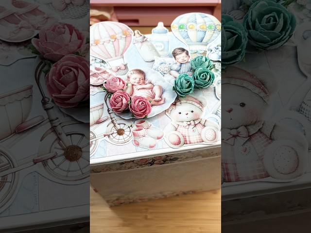 #baby #reveal #diy #minialbum #tutorial