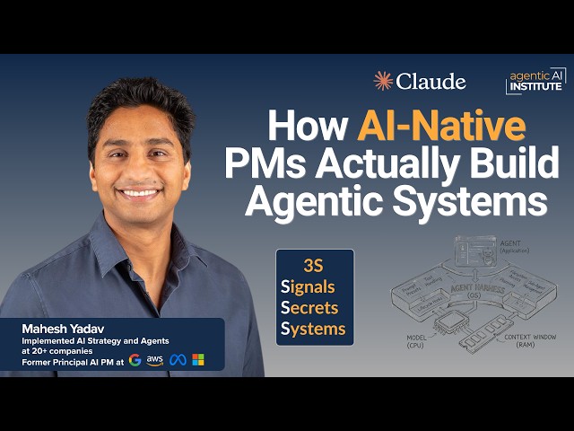 How AI-Native PMs Actually Build Agentic Systems | Model vs Harness: The Shift in AI Architecture