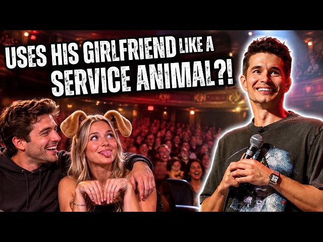 HIS GIRLFRIEND IS HIS SERVICE ANIMAL? [Full Crowd Work Show - 32 minutes] - Michael Blaustein