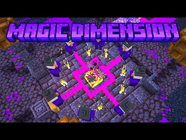 Adding a MAGIC Dimension to Minecraft