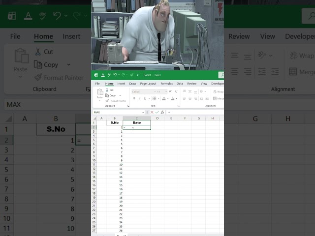 🔥 Excel में Date डालने की ये Trick देख ली तो रोज़-रोज़ Date नहीं भरोगे! 😱📅 #excel #trending #viral