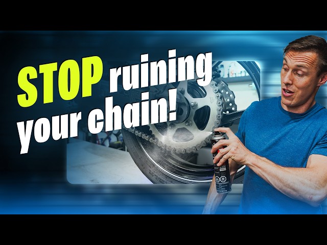 How to Clean & Lube Your Motorcycle Chain (The Right Way) | The Shop Manual