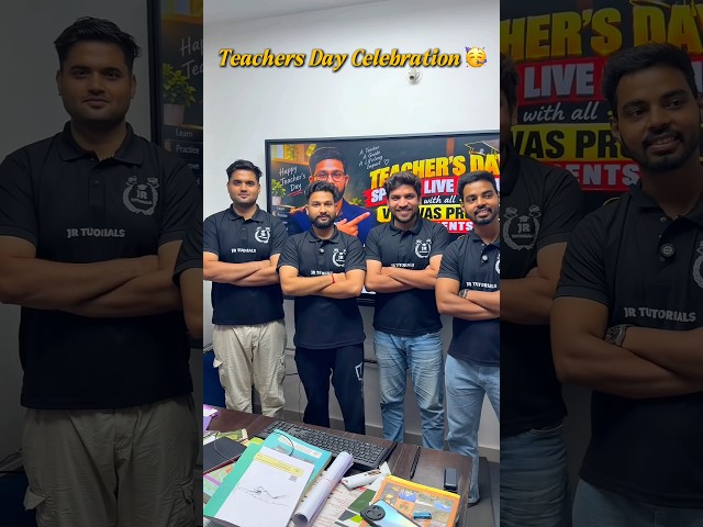 Teachers Day Special Video🥳✅ #jrtutorials