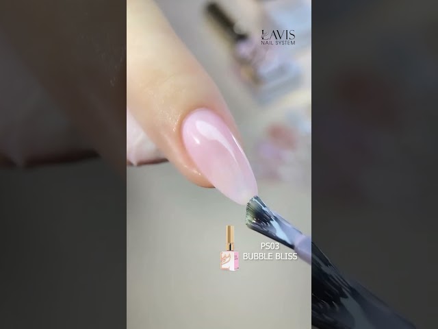 ✨Look how perfect this is when using LAVIS PS gel polish!