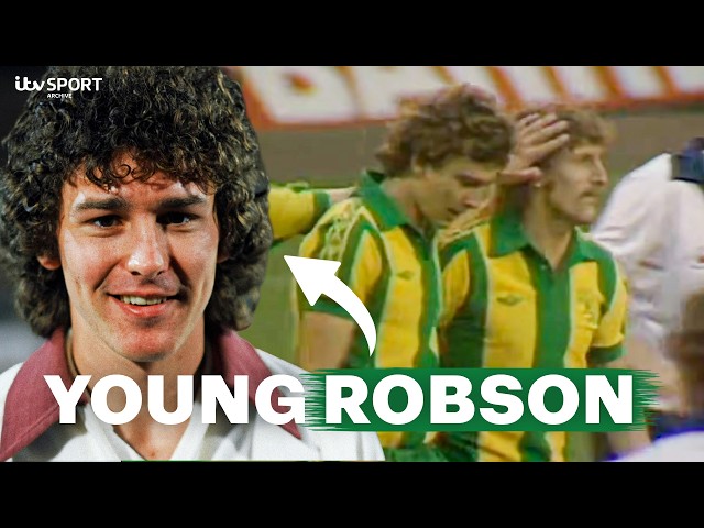 BRYAN ROBSON ON TARGET! | Derby County vs West Bromwich Albion | November 1979