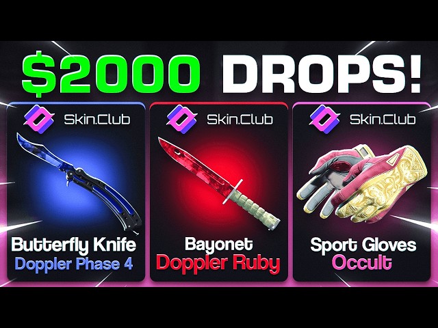 SKINCLUB PROMO CODE - INSANE KNIVES