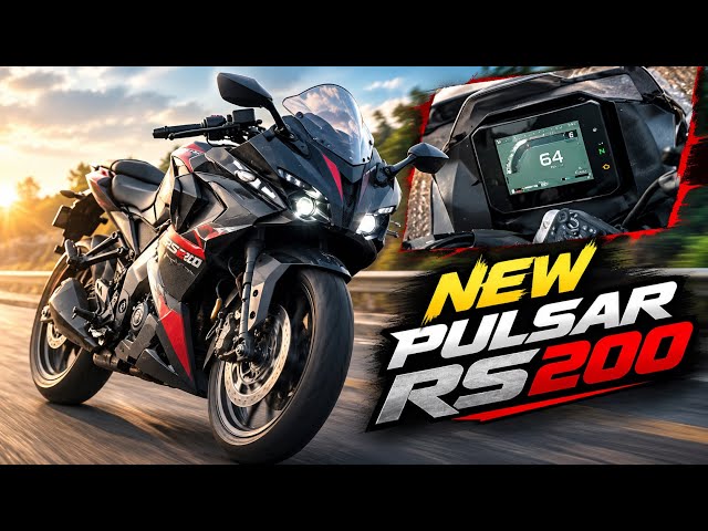 New 2027 Bajaj Pulsar RS200 Launch Soon🔥TFT Console🚀Ride By Wire and Much More 