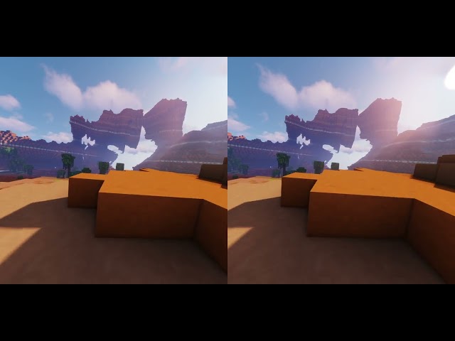 [3D] Vivecraft 1.19 + Terralith - Gameplay with Shaders (Minecraft VR - Part 1)