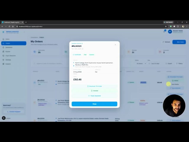 Walkthrough of Complete Logistics Management System | Full Project | MERN Stack | Logistics Website 