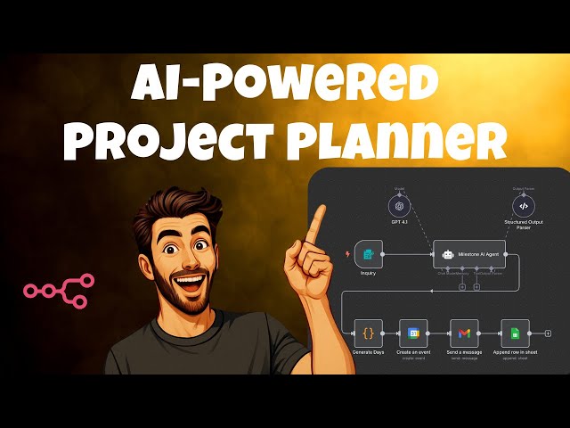 Instantly Plan Projects with No Code (n8n tutorial)