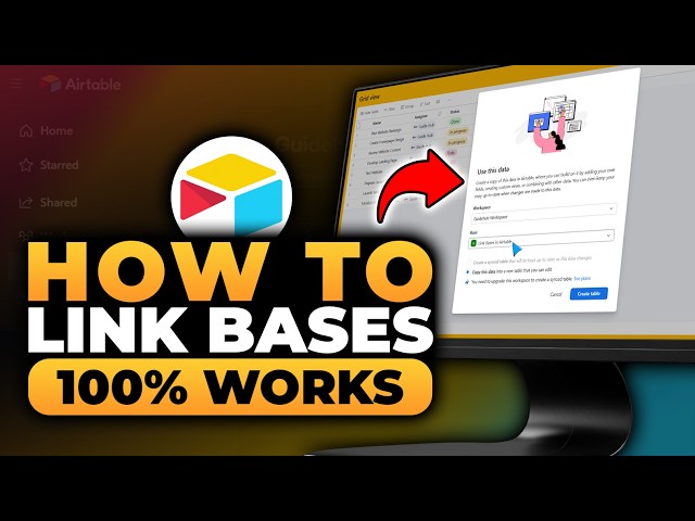 How To Link Bases in Airtable (𝟮𝟬𝟮𝟲) | 100% WORKS | NO Yapping, To The Point! | FAST & EASY