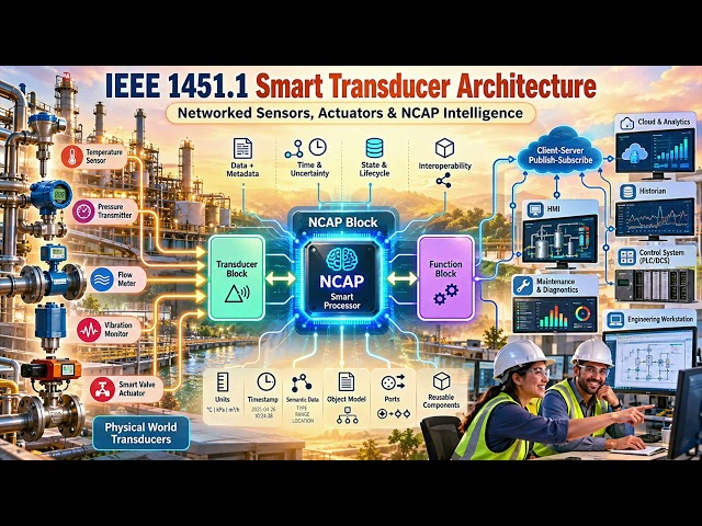 IEEE 1451.1 Smart Transducer Architecture | NCAP, Sensors, Actuators & Industrial Networks