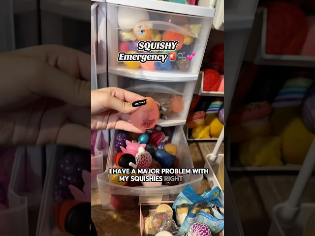 SQUISHY EMERGENCY!! 🚨🫧💕 #squishy #emergency #squishydiy #viral #shorts
