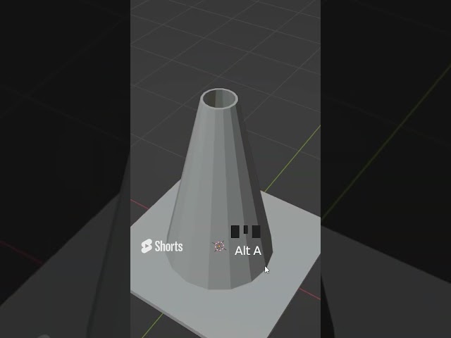 Tutorial: How to model a CONE in Blender 3D