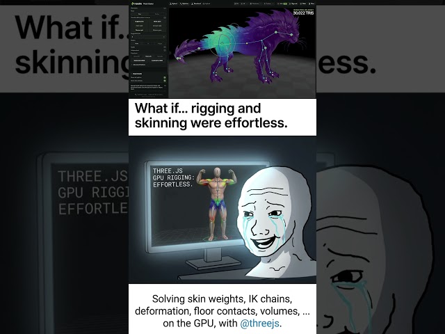 What if... rigging and skinning were effortless