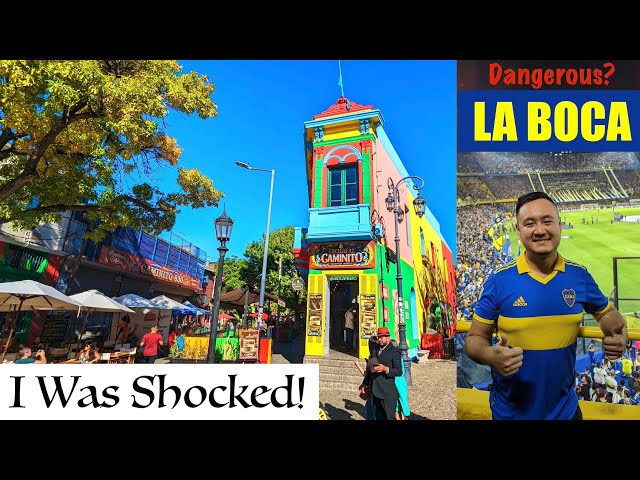 Explore La Boca: I Went To A Boca Juniors Game (SHOCKING EXPERIENCE) - Is La Boca Dangerous? [Ep.90]