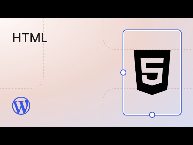 The programming languages of WordPress – HTML