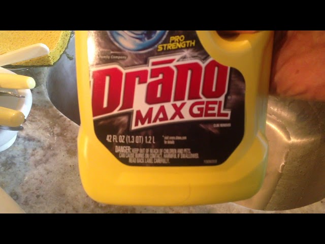 Drano max gel unbiased unsponsored fixing my clogged garbage disposal & kitchen sink plumbing part 1