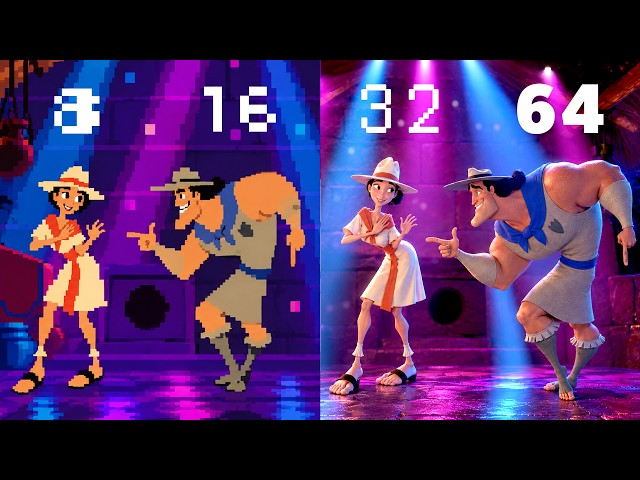 Let's groove in different bits