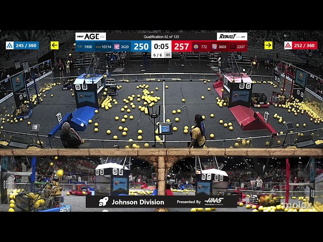 2026 FIRST Championship - FIRST Robotics Competition - Johnson Division - Day 2