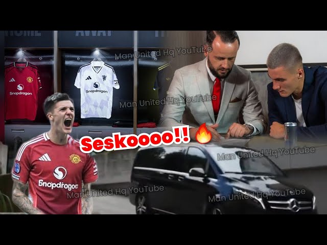 ✅️JUST IN🔥, Sesko to Manchester United ✌️,  €85m finally sent 👏