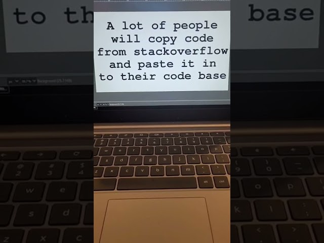 STOP USING STACKOVERFLOW #shorts