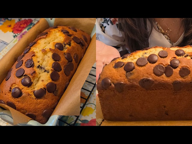 Easy Chocolate Chip Loaf Cake